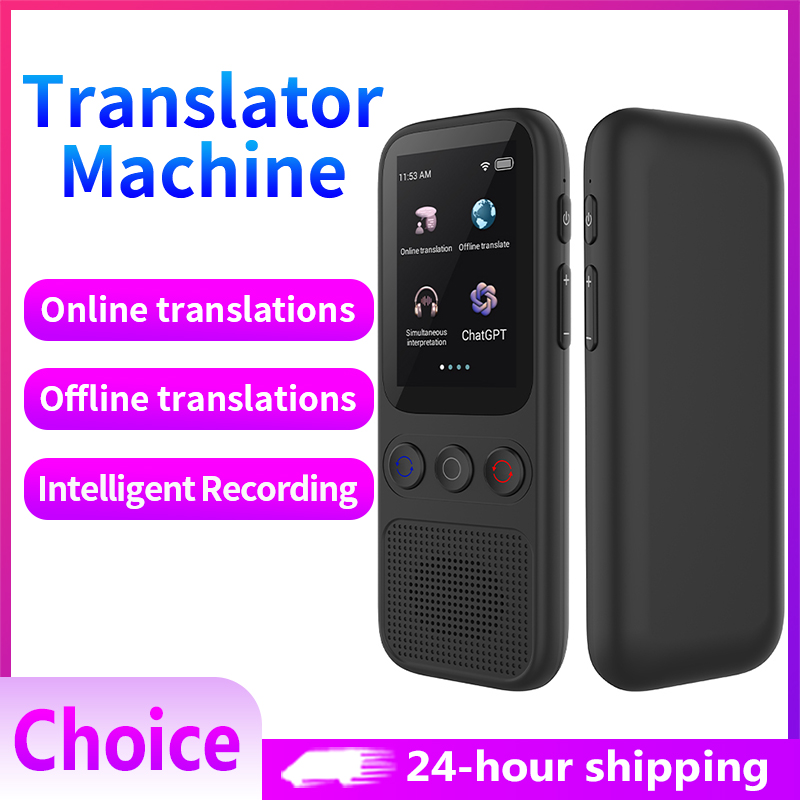 Portable Translator Device - Talenvertalerapparaat Offline stemfotovertaling 2025 Draagbare vertaler