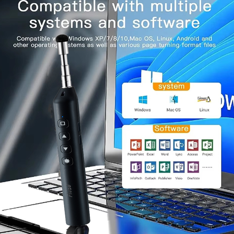 Laser Pointer Presenter - Powerpoint Pen Draadloze presentatie Clicker Type-C