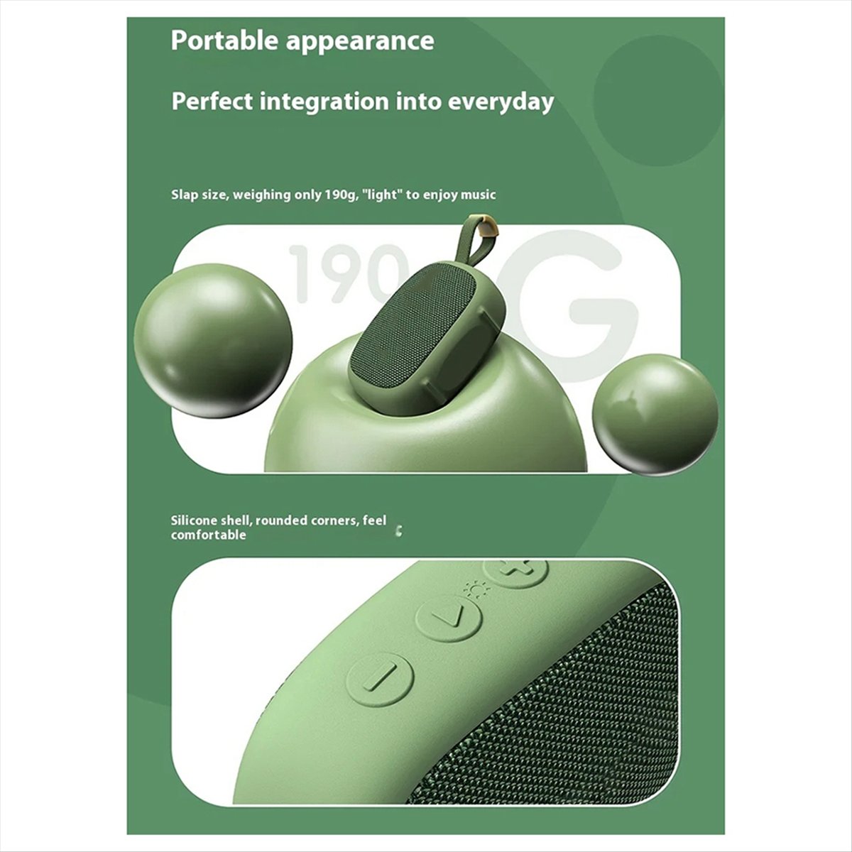 Bluetooth Speaker Waterproof - AS62 Draagbare Bluetooth-luidspreker IPX6 Waterdicht 45