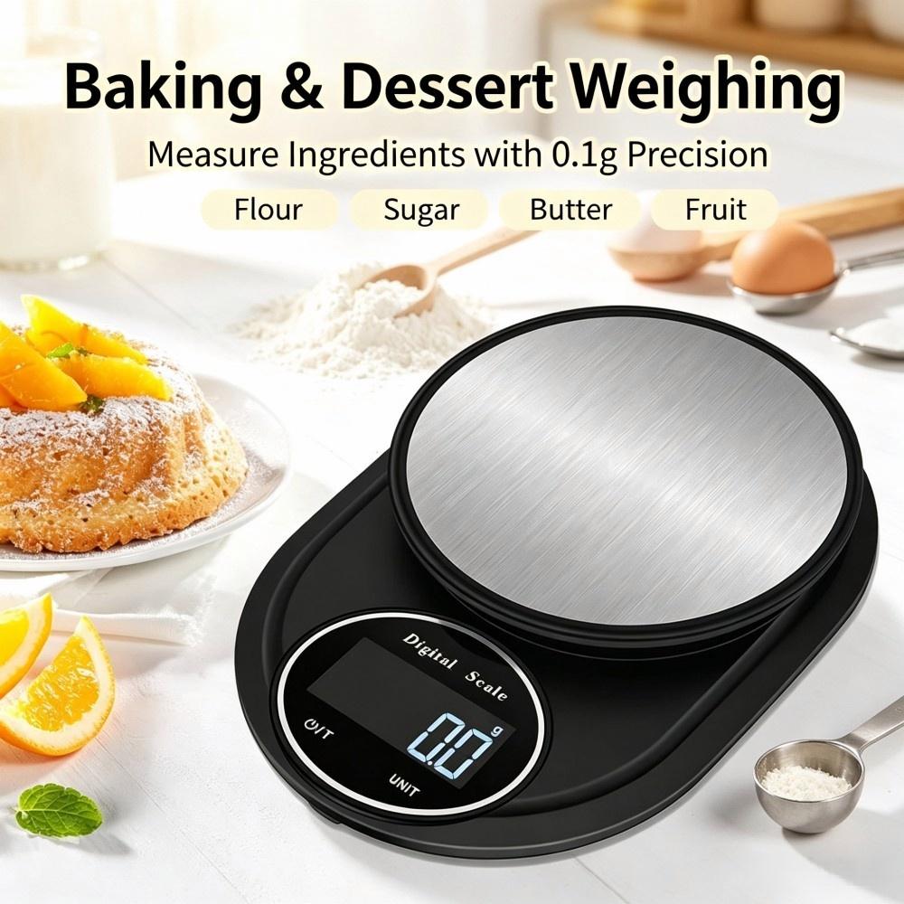 Electronics For Home - 2KG 0,1g Mini Draagbare Digitale Keukenweegschaal,