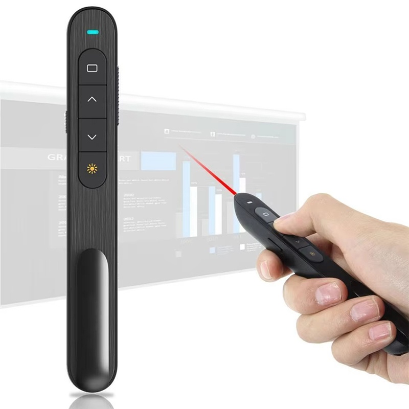 Laser Pointer Presenter - Draadloze presenter Pagina draaien Pen 2.4G