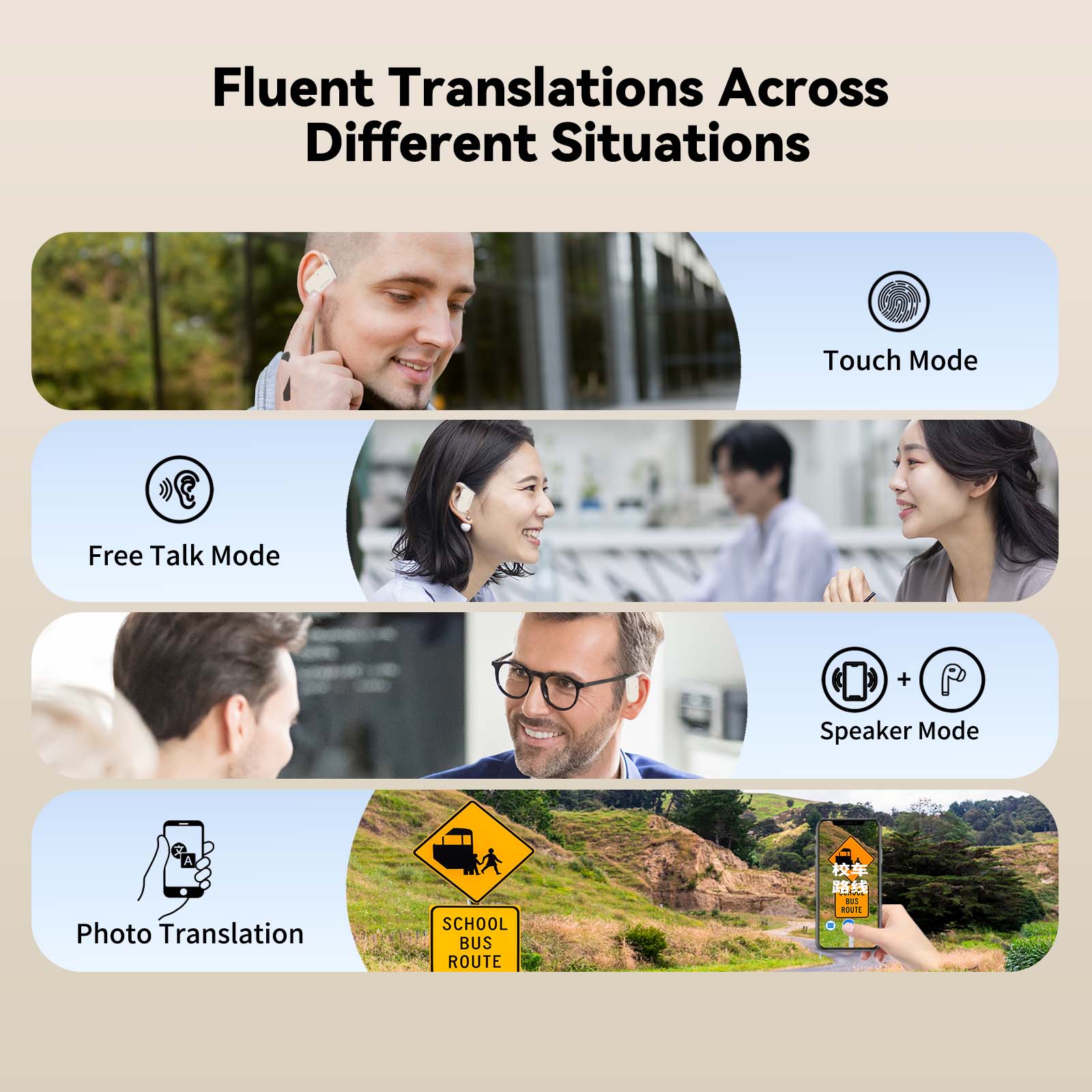 Wooask M9 Translator-oordopjes - Portable Translator Device recensie en prijs