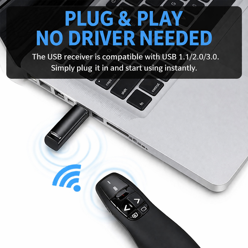 R400 2.4G draadloze presentati - Laser Pointer Presenter recensie en prijs