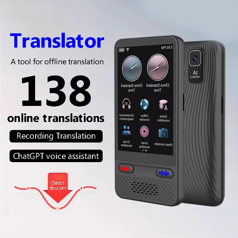 Taalvertaler AI-vertaalonderst - Portable Translator Device recensie en prijs