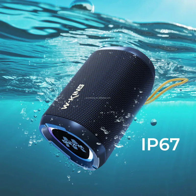 W-KING D110 RGB draadloze Blue - Bluetooth Speaker Waterproof recensie en prijs
